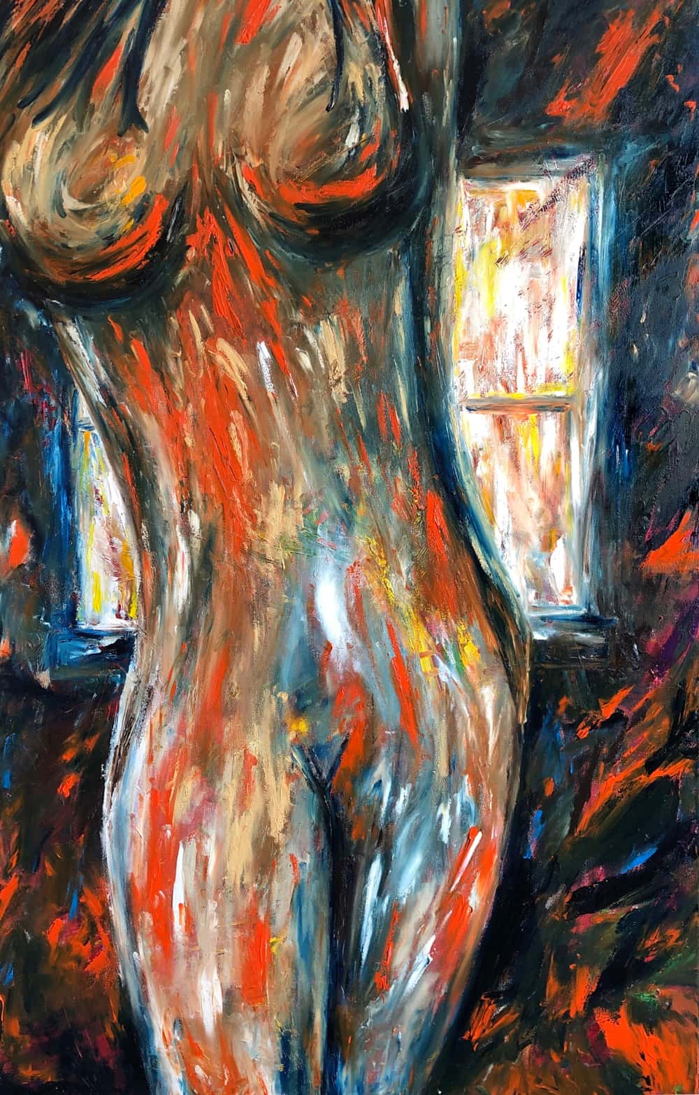 Figure in the Window [SOLD]